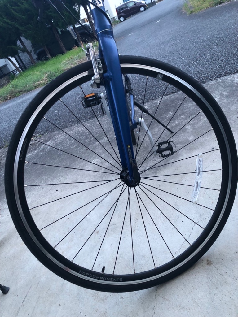 P&P COMPONENTS WH-A1800R 700Cフロントホイール Amazon | ピーアンドピーコンポーネンツ ロード・クロスバイク用