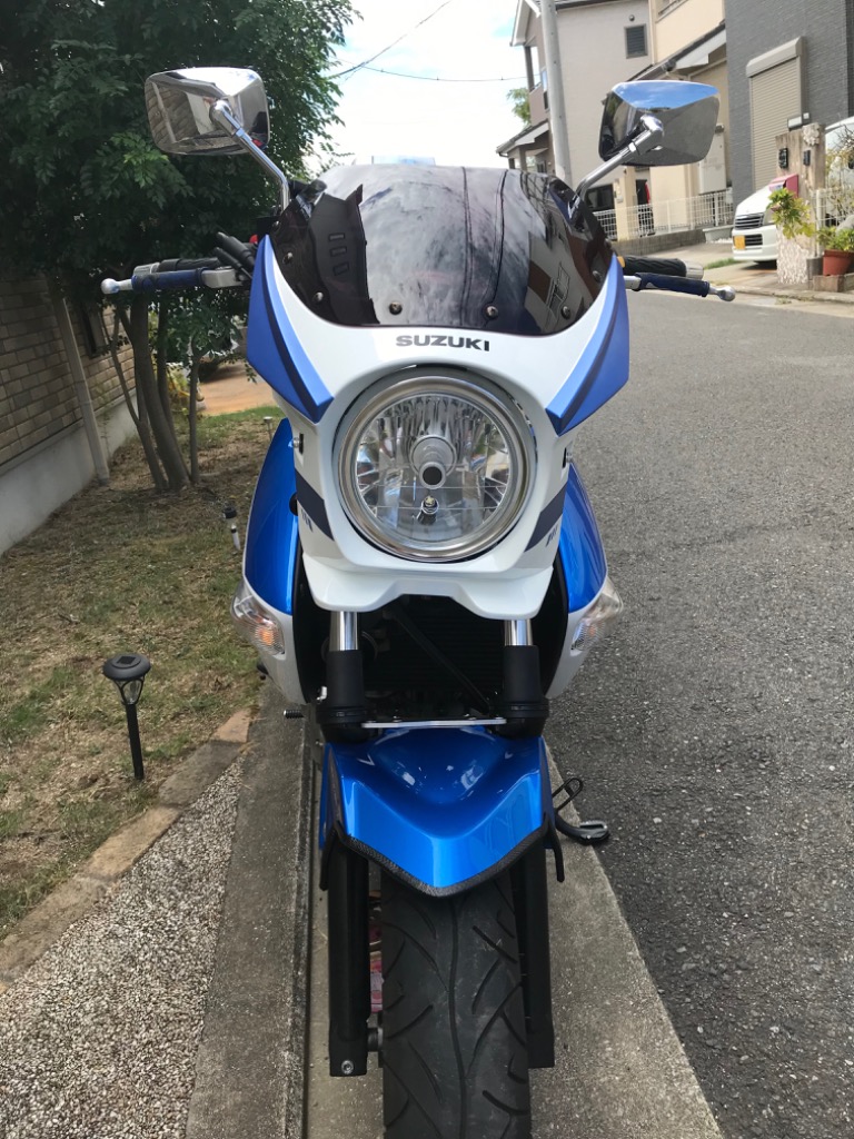 汎用 ビキニカウル φ180 白 パールホワイト 新品 フロントカウル