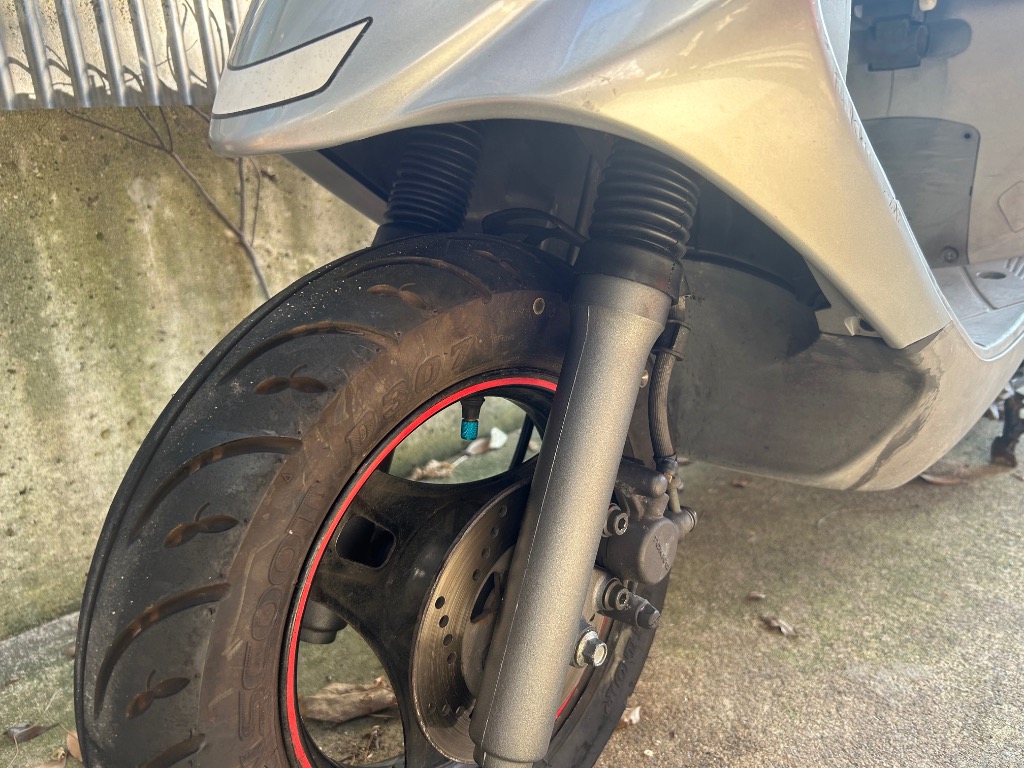 アドレスV125G フロントフォーク スズキ アドレスV125 フロントフォーク 左右セット 新品 バイク