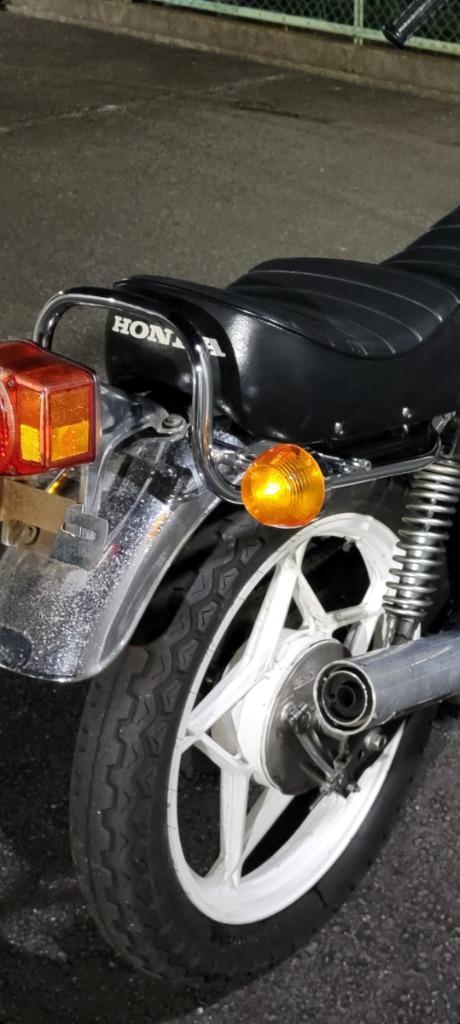 CB250T/CB400T ホーク2 タンデムバー グラブバー タンデム
