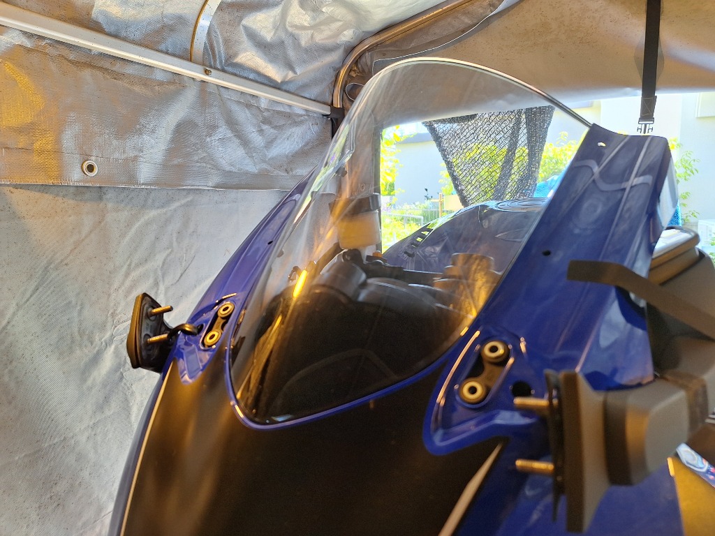 YZF-R6 ゼログラビティ　コルサ　クリア R7 ZERO GRAVITY ゼログラビティ 2458101 スクリーン コルサ クリア