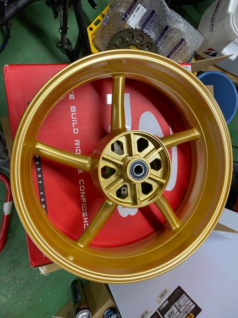 RCBホイール前後セット KN企画 01S0394G RCB 鋳造ホイール前後セット SP522 ゴールド