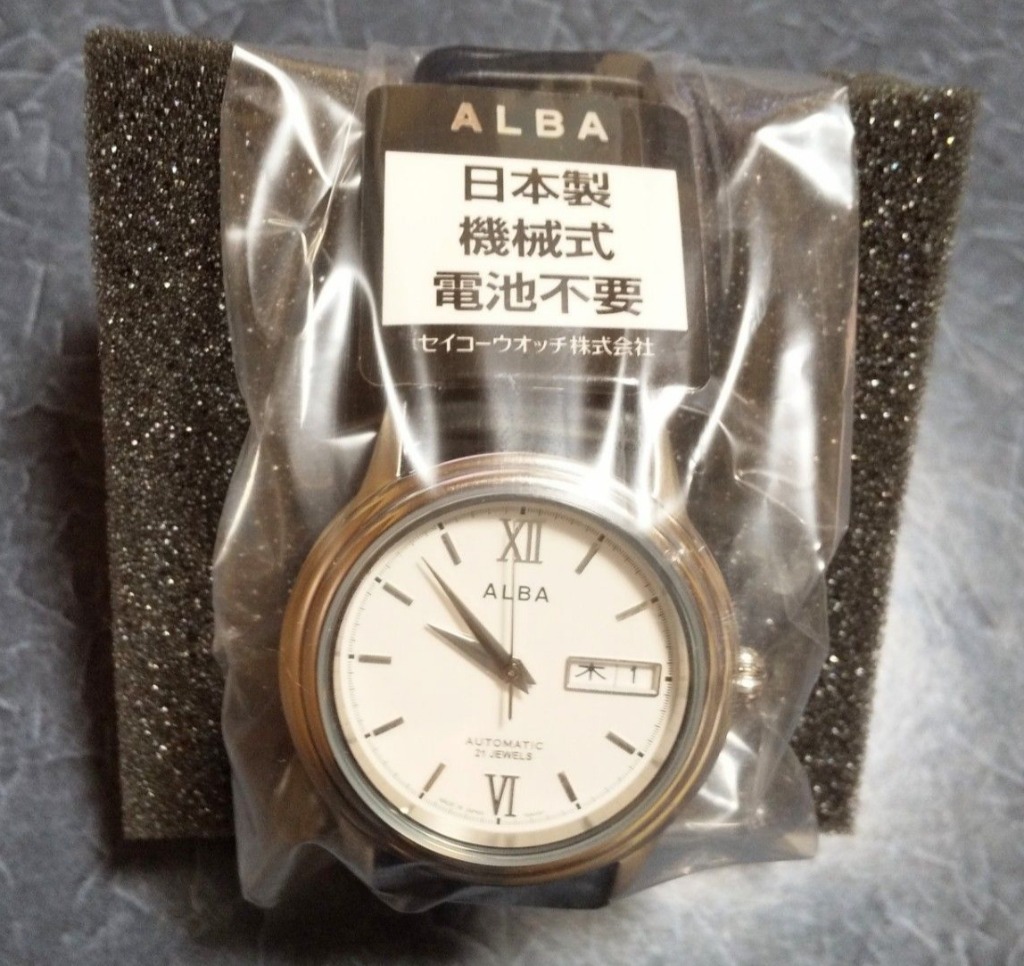 ALBA（SEIKO） セイコー アルバ 機械式時計 自動巻き 5気圧防水
