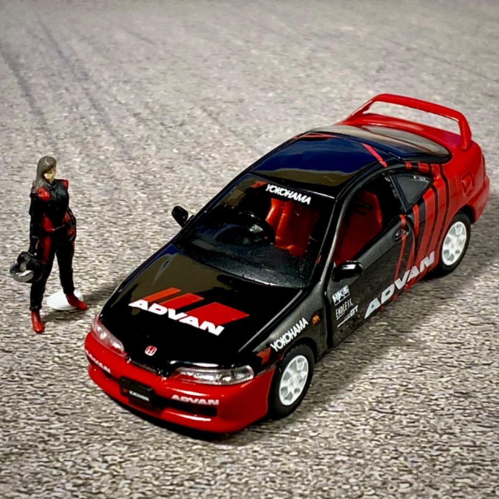 ERA CAR HONDA Integra Type R DC2 Advan Livery （1/64スケール