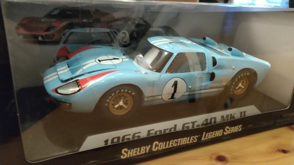 Shelby Collectibles 1/18 フォード GT40 マークII ブルー ルマン24H