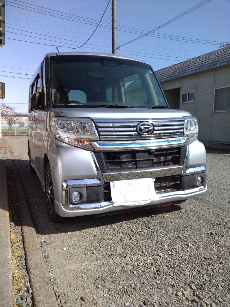 タントカスタム　フロントグリルメッキ　後期　LA600S/LA610S 楽天市場】フロントグリル TANTO custom タント カスタム メッキ