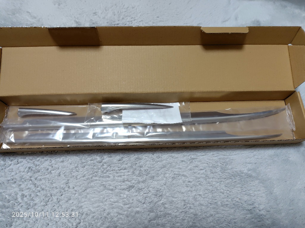 シルバーバンパーガーニッシュ セール 大人気 N-BOX JF1/2 前期 フロント バンパーグリルカバー