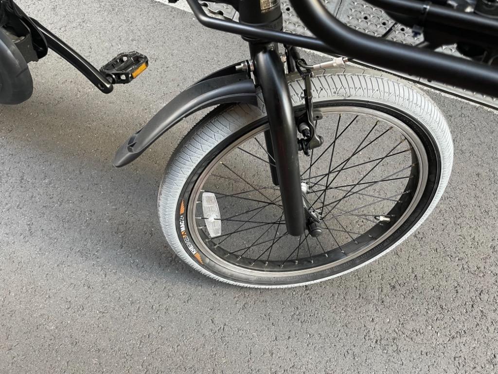自転車　BMX 20インチ タイヤ STREET FLAT KHE BIKES PREMIUM MAC2 20x2.1~2.3 GRAY 送料無料　 2本売り　軽量
