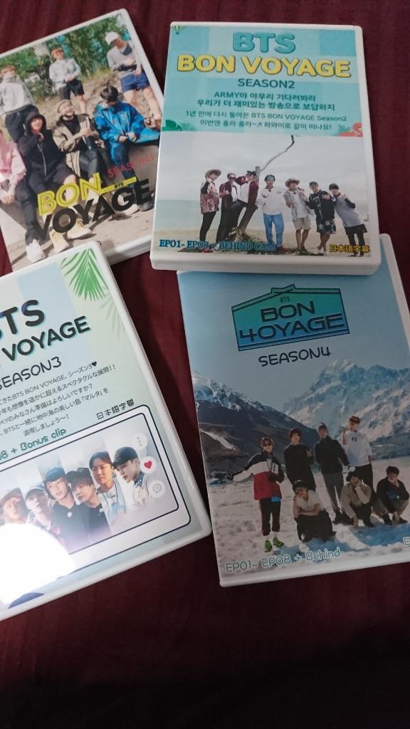K-POP DVD BON VOYAGE SEASON1~SEASON4 SPECIAL 20枚SET【日本語