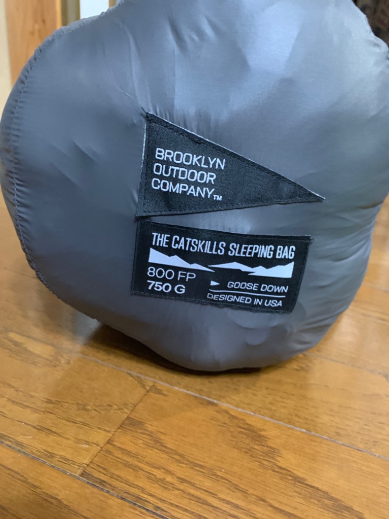 BROOKLYN OUTDOOR COMPANY (ブルックリンアウトドアカンパニー) BOC The Catskills Sleeping Bag  800FP 750g : boc074 : BROOKLYN OUTDOOR COMPANY - 通販 - Yahoo!ショッピング