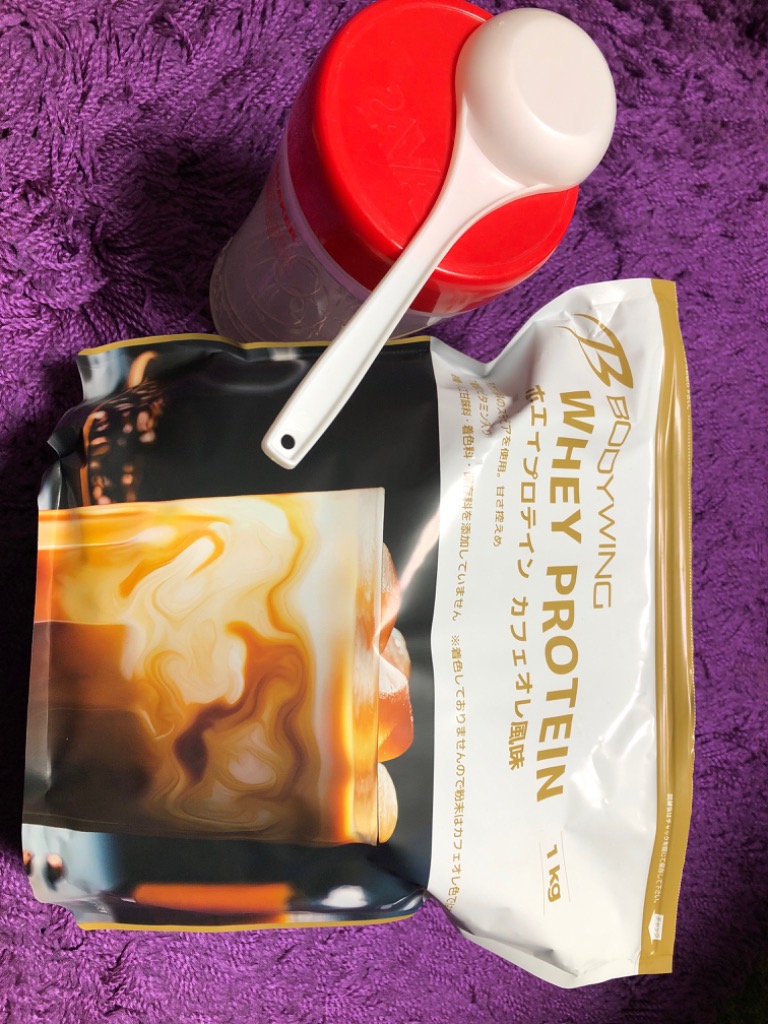 ボディウイング ホエイプロテイン 1kg カフェオレ : 公式ボディ