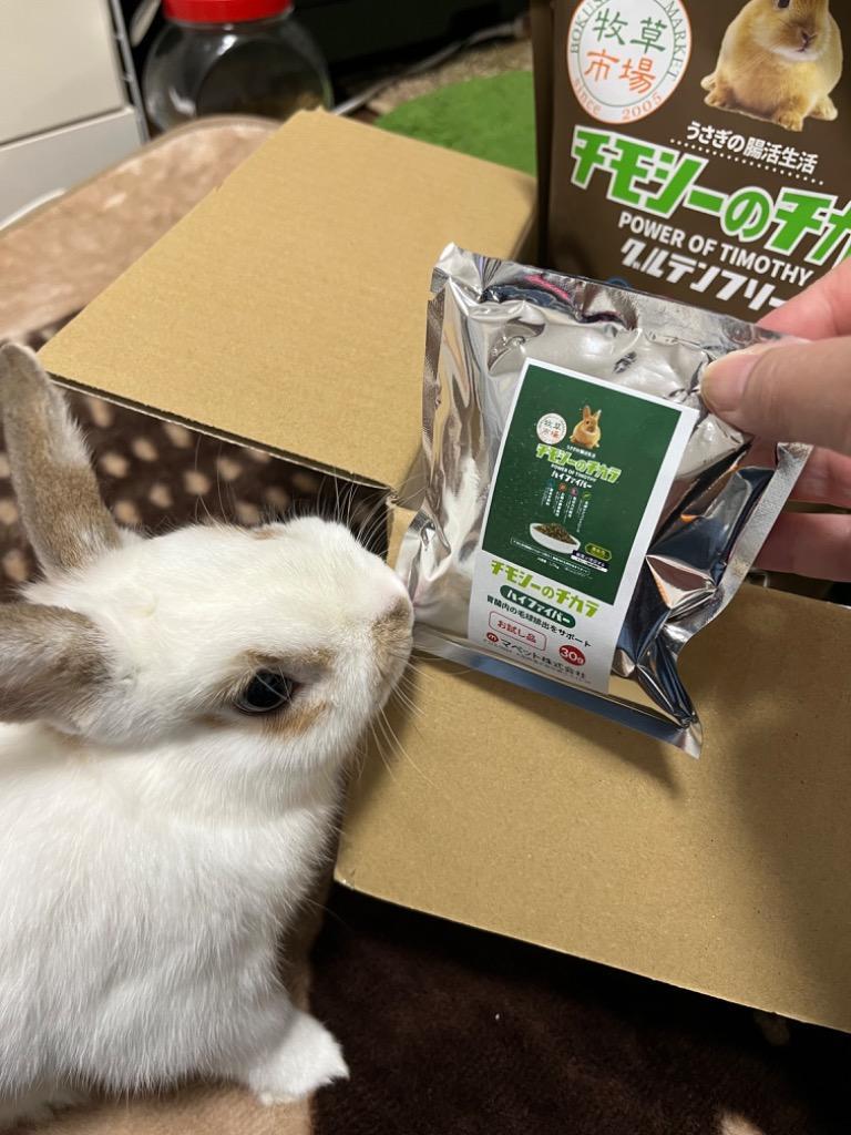 牧草市場 チモシーのチカラ ハイファイバー（うさぎ 用 ラビットフード）