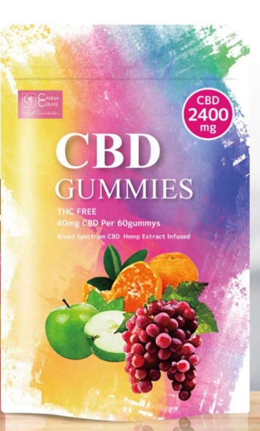 CBD グミ 60粒 CBD2400mg 1粒CBD40mg CBD CBN CBC CBG CBDV (60G 