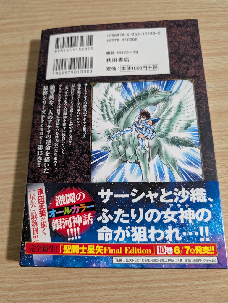 聖闘士星矢NEXT DIMENSION冥王神話 15/車田正美 : bk-4253132855 : bookfanプレミアム - 通販 -  Yahoo!ショッピング