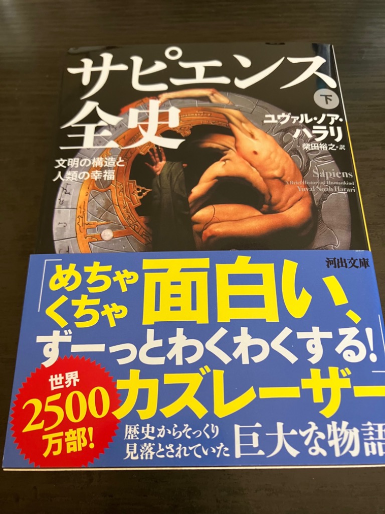 サピエンス全史 文明の構造と人類の幸福 下/ユヴァル・ノア・ハラリ/柴田裕之 : bk-430946789x : bookfanプレミアム - 通販  - Yahoo!ショッピング