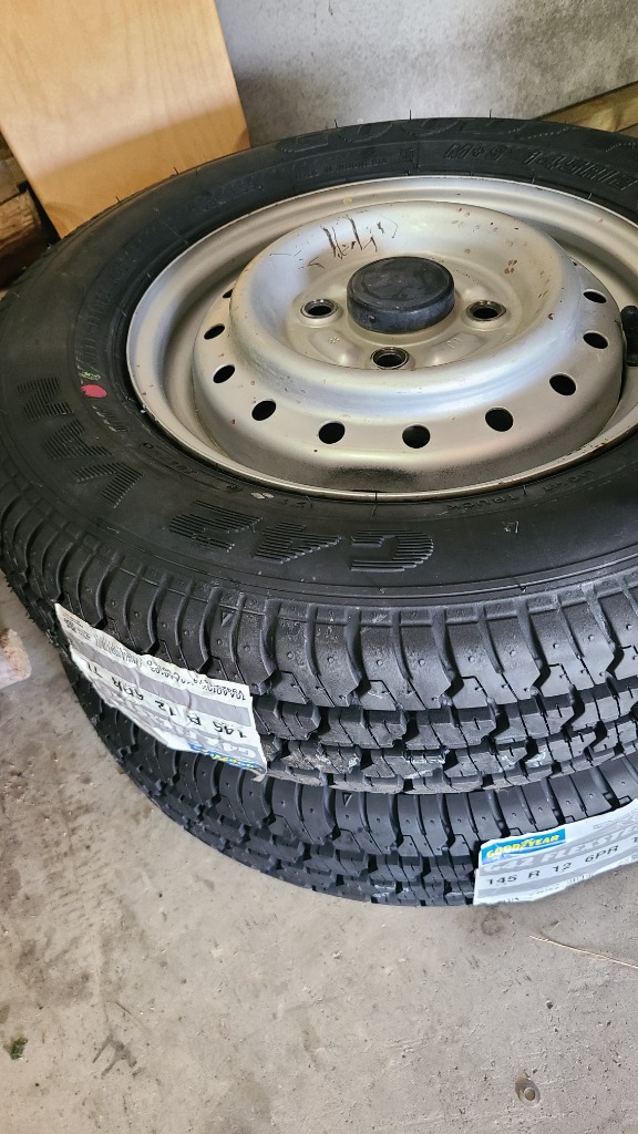 グッドイヤー 2024年製造 G42 145R12 6PR 4本セット 軽トラック