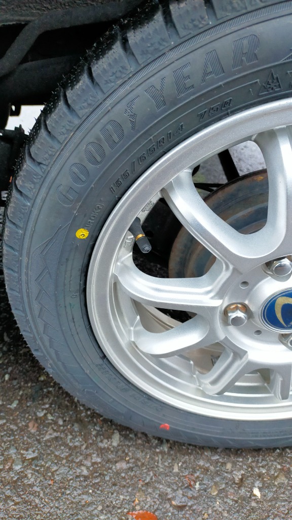 アイスナビ 2024年製 グッドイヤー ICE NAVI8 155/65R14 75Q 4本