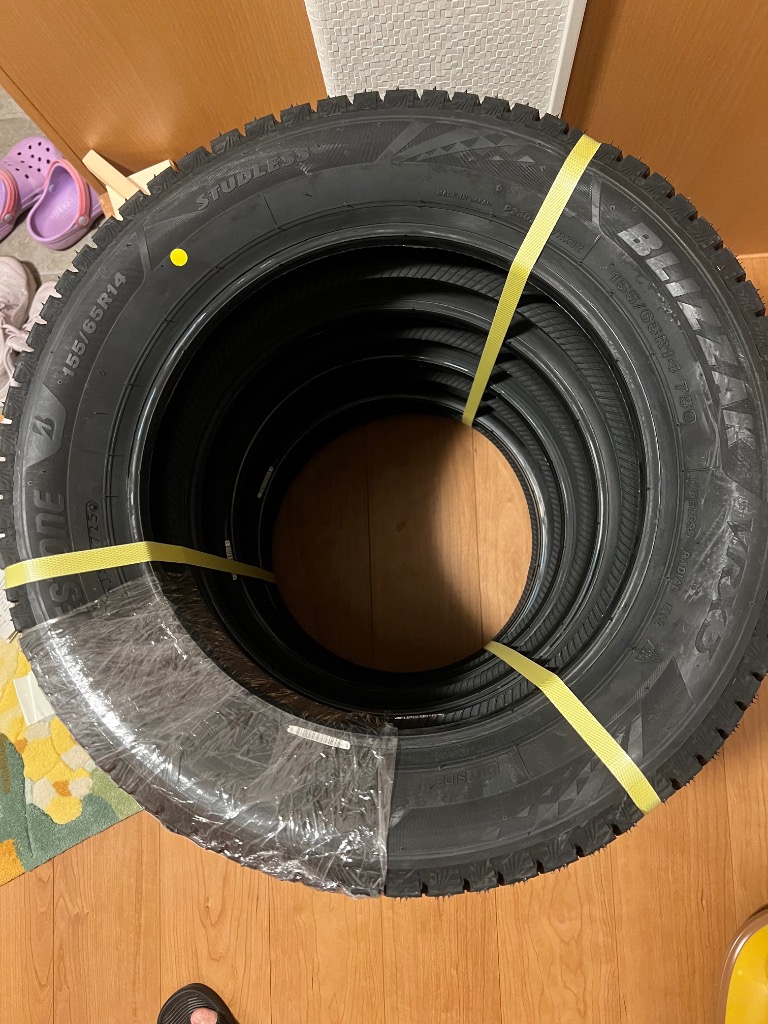 ブリザック 2025年製 ブリヂストン VRX3 155/65R14 75Q 4本