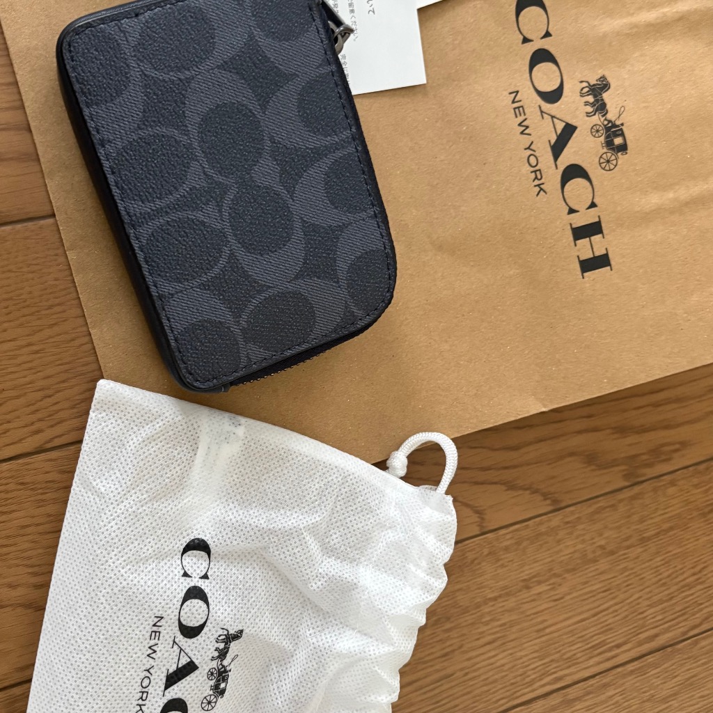COACH コーチ カードケース 新作 新品 キーケース コイン
