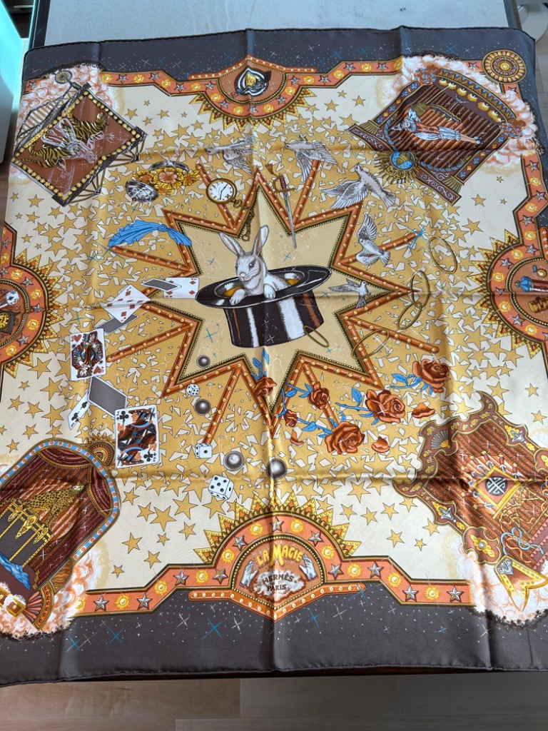超美品 エルメス HERMES 90年代ヴィンテージ LA MAGIE マジック ウサギ