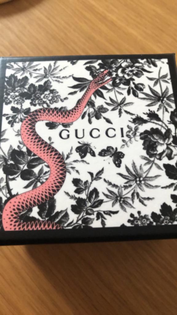 GUCCI グッチ ネックレス ブラック あずきチェーン アジャスター付き GUCCI グッチ ネックレス あずき チェーン ブラック 925