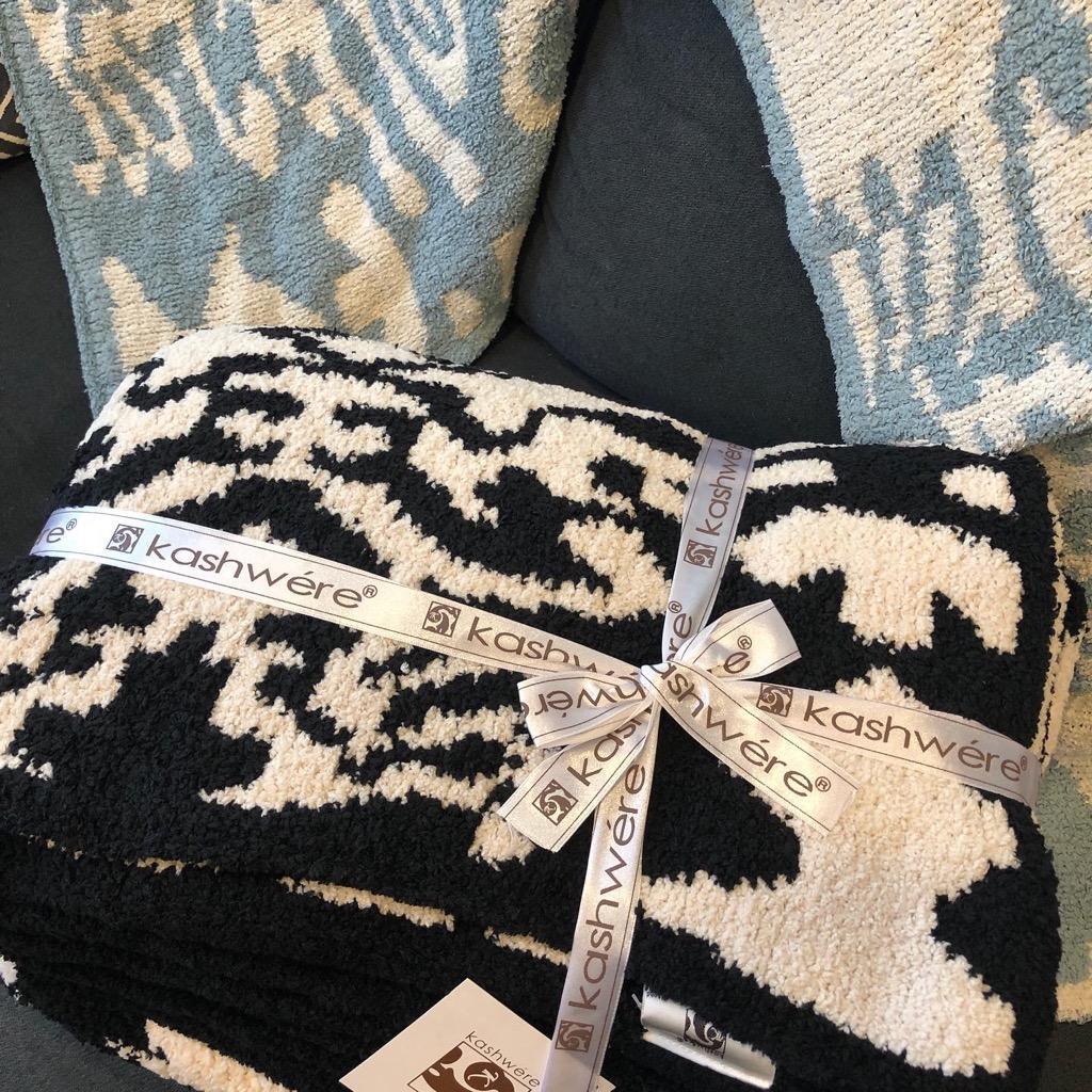 Kashwere カシウエア ブランケット kashwere THROW ダマスク 総