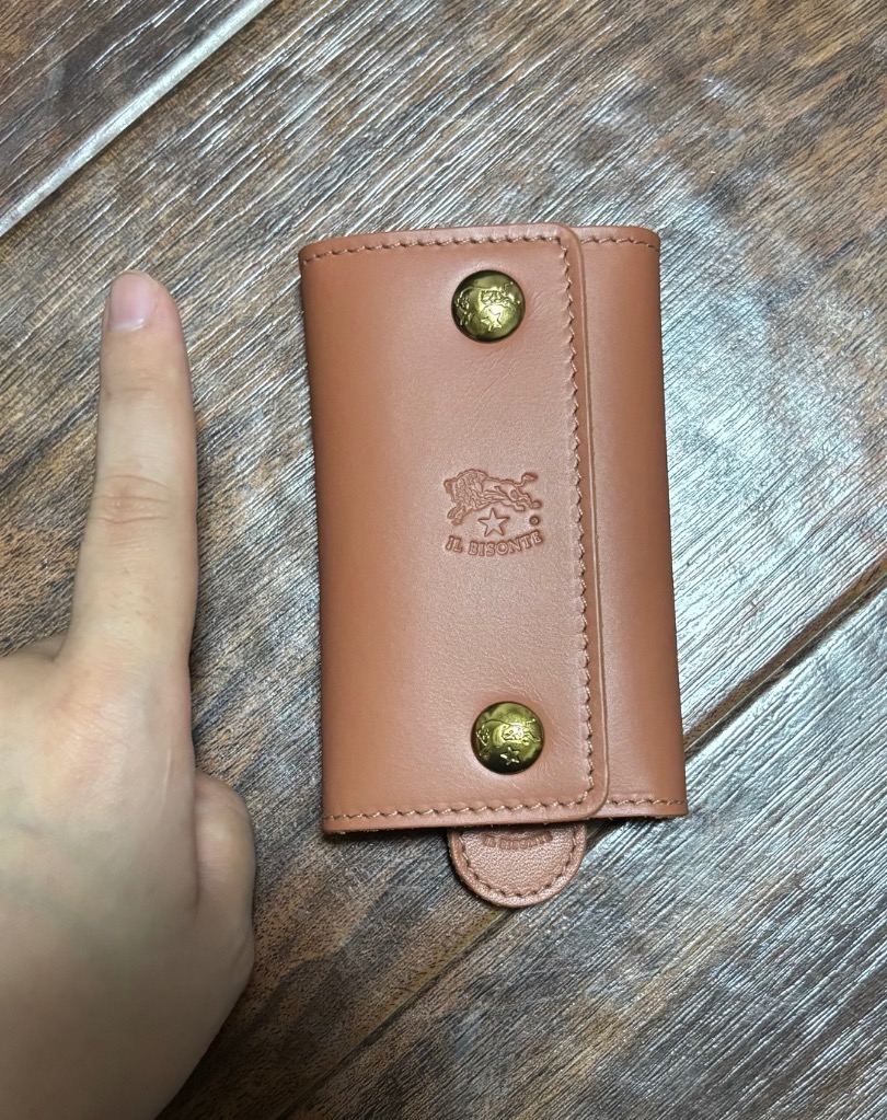 IL BISONTE イルビゾンテ キーケース 6連 キーリング付き