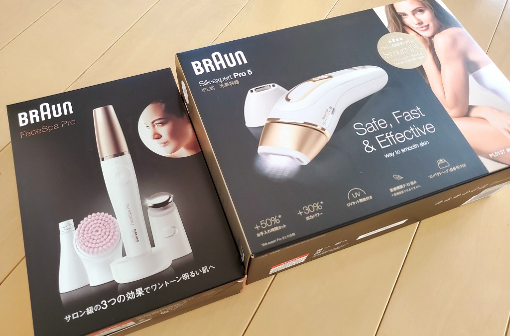 BRAUN シルクエキスパートPro5 + Face spa pro セット-