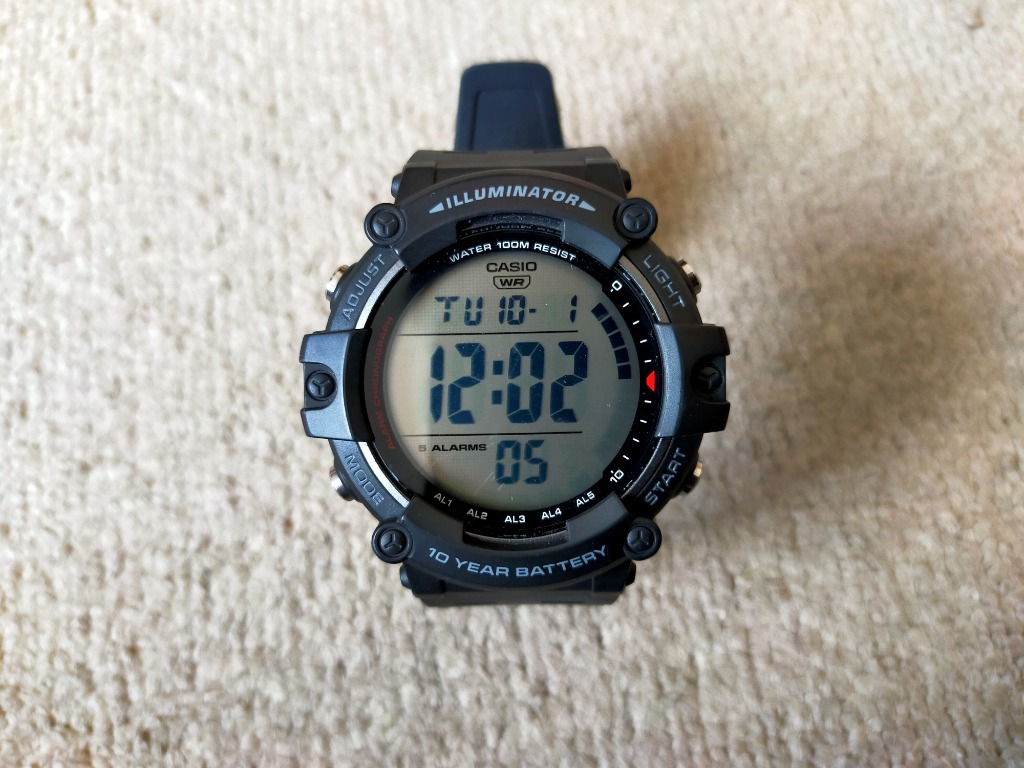 CASIO Standard カシオ スタンダード メンズ腕時計 ラバーベルト