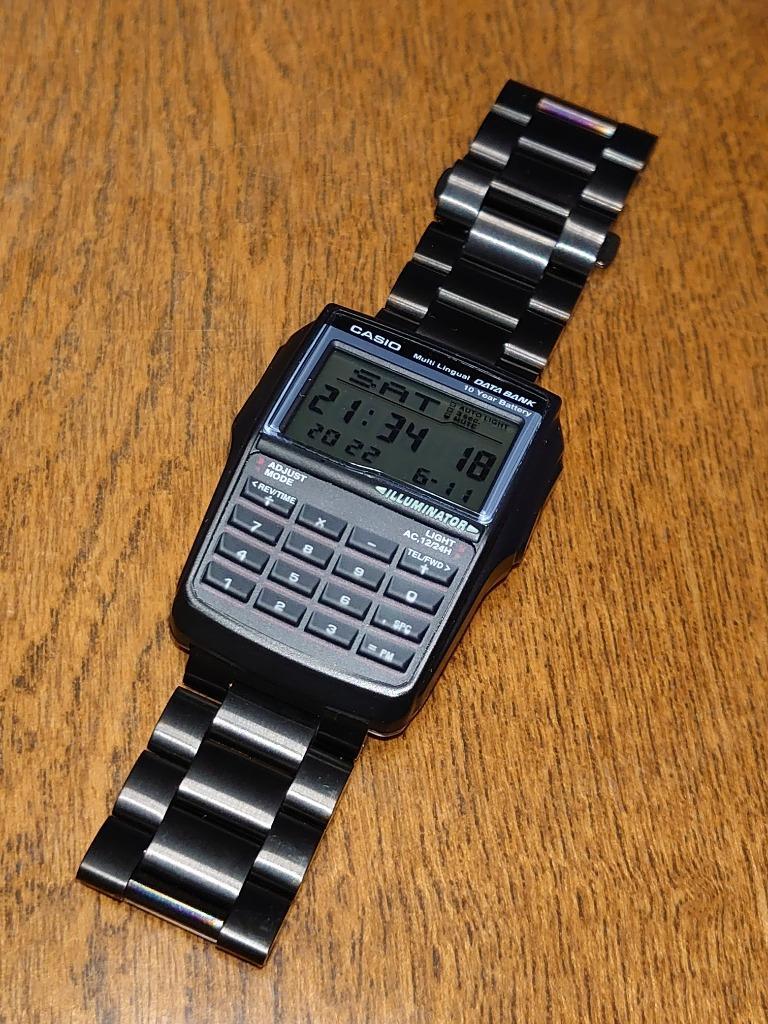 CASIO Data Bank カシオ データバンクブラック DBC-32-1A 海外モデル