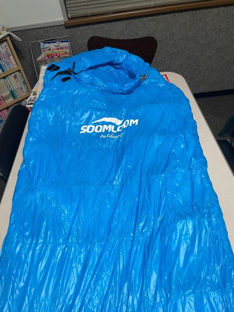 Soomloom 寝袋 マミー型 シュラフ 耐寒温度0℃ 高級ダウン650FP寝袋 羽毛量400g 登山シュラフ/キャンプ アウトドア 防災用 避難用  防水 :outdoor-020:BrightGirl - 通販 - Yahoo!ショッピング