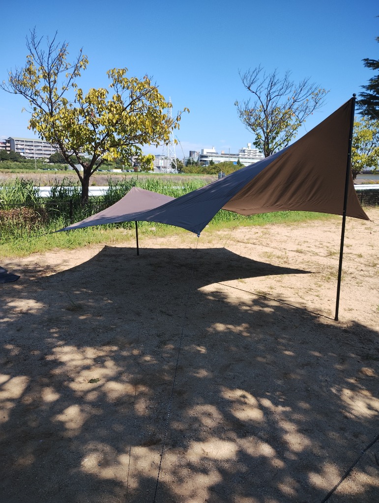 Soomloom テントポール アルミ製テントポール 2本セット 直径