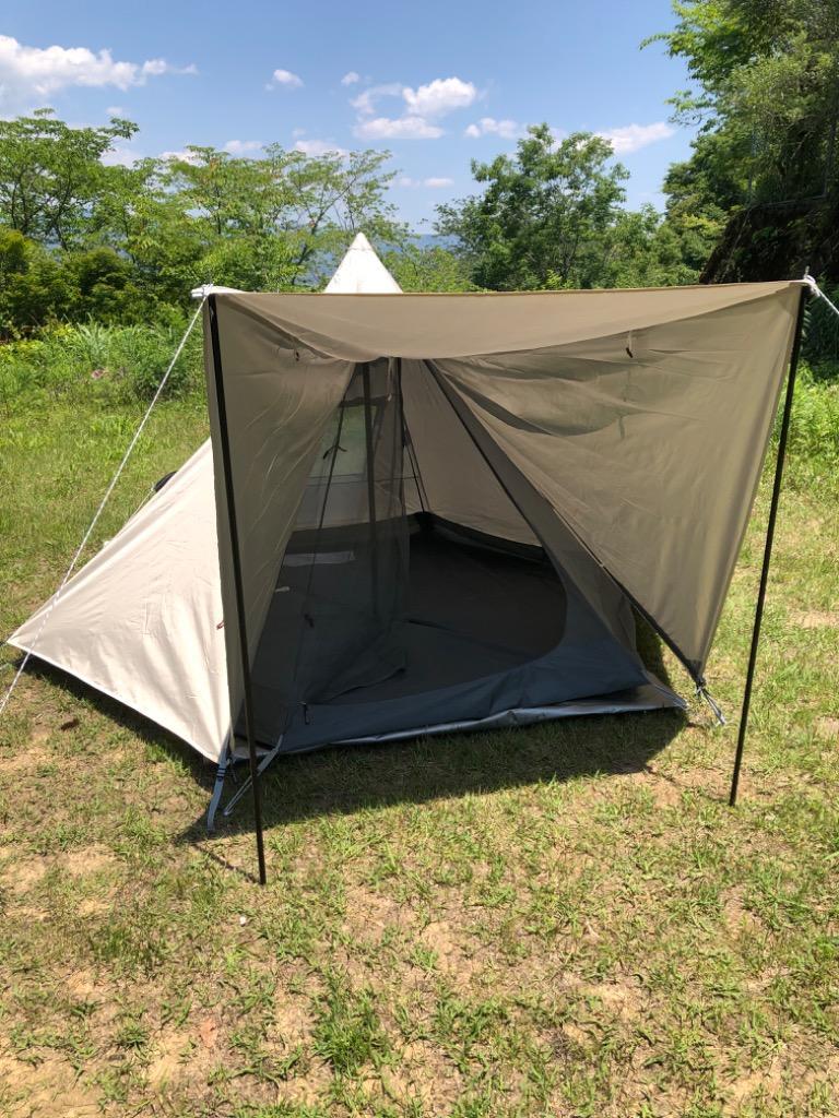 Soomloom ワンポールテント 3~4人用テント Pristine S 315x275x170cm インナーテントサイズ280x240x170cm  ファミリー カップルキャンプ