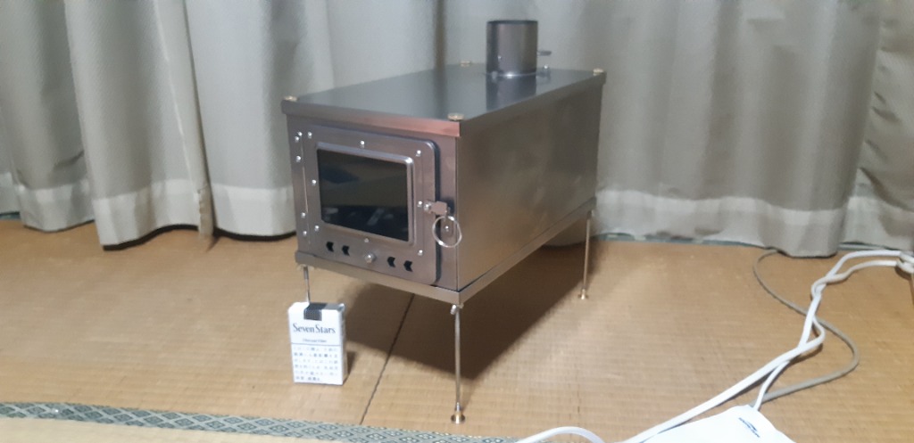 Soomloom チタン製薪ストーブ 折り畳み式 軽量 ヒーター