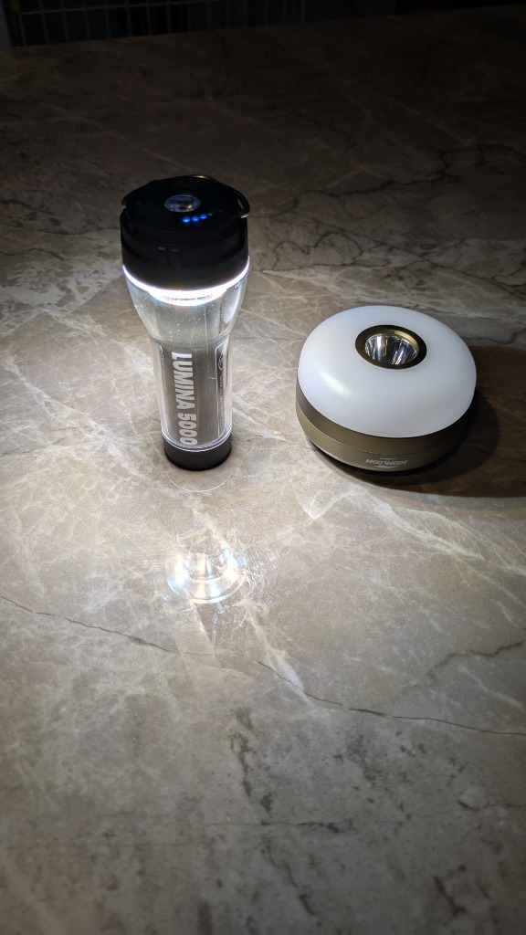 Soomloom キャンプランタン Lumina5000 充電式 LEDランタン 調光