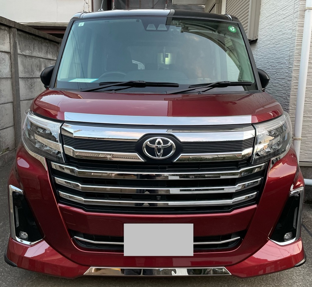 ルーミー/ROOMYM900A後期純正 フォグランプガーニッシュ(全メッキ)2p ルーミー/ROOMY M900A/M910A 後期純正 フォグランプガーニッシュ