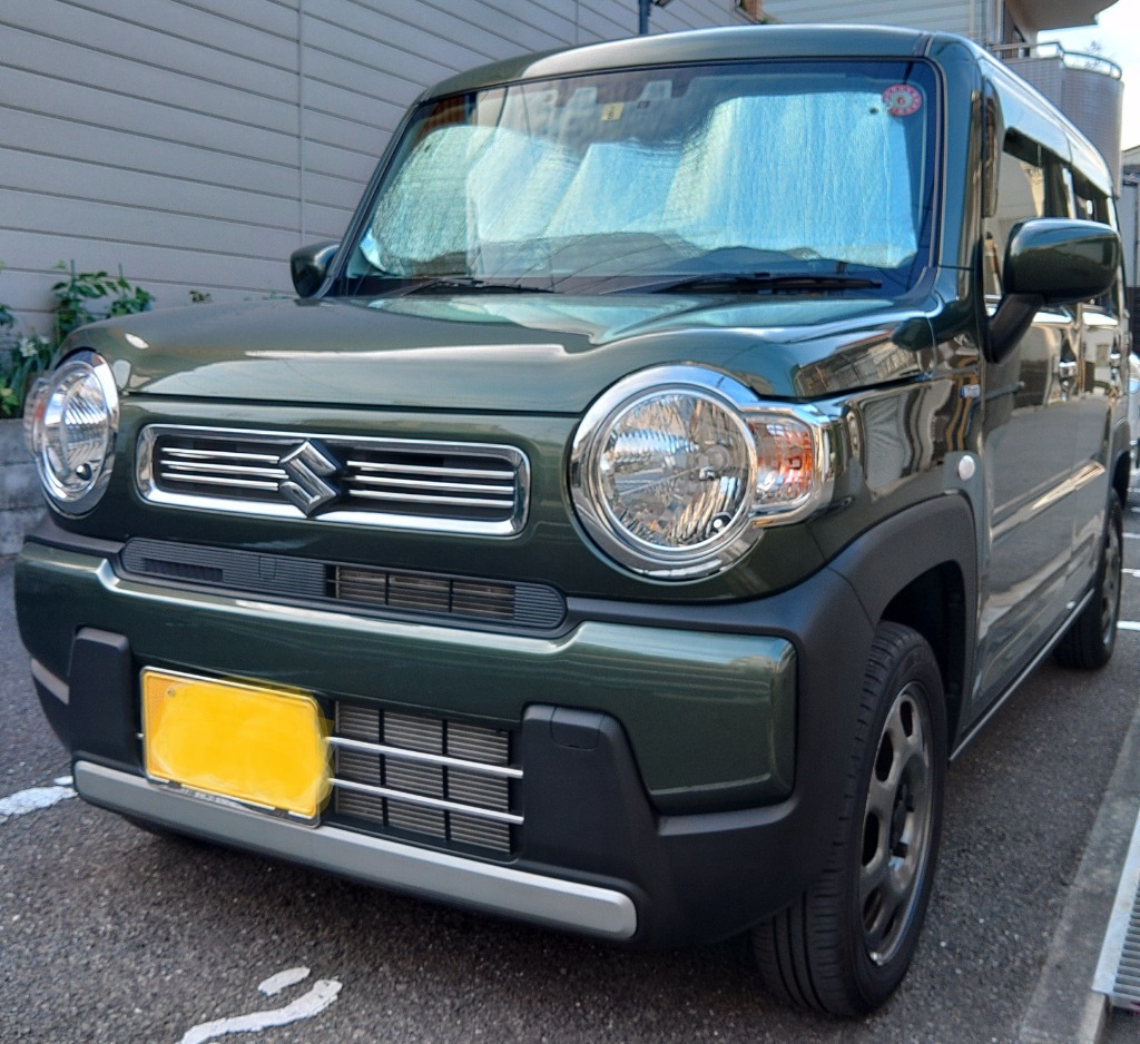 ハスラー MR92S MR52S 超鏡面 ステンレス メッキ グリル モール 6PC