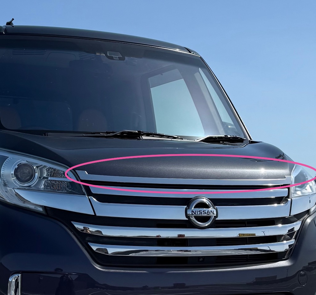 日産デイズルークス　B21A ボンネット　送料込み ブライツ(車) BRIGHTZ デイズルークス B21A 超鏡面ステンレス