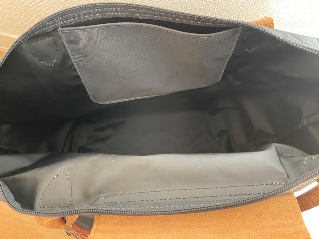 LONGCHAMP ロンシャン トートバッグ グレー ガンメタル ル・プリ