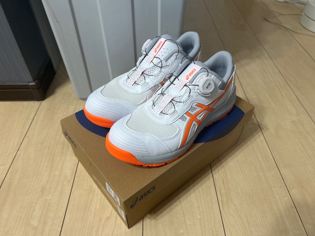 アシックス CP ボアシステム 安全靴 レッド ウィンジョブ アシックス asics 安全靴 作業靴 CP219 ローカット