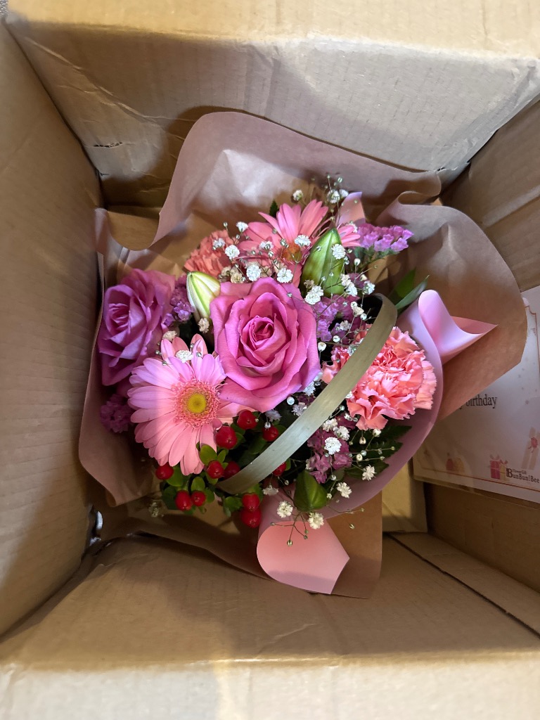 BunBunBee 最短翌日届け 14時まで 花束 花 誕生日 春 プレゼント