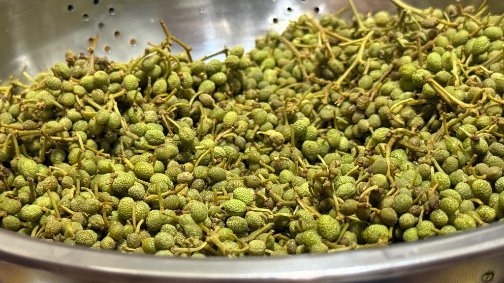 在庫一掃【冷凍】実山椒 500g (青山椒・冷凍生山椒・さんしょう