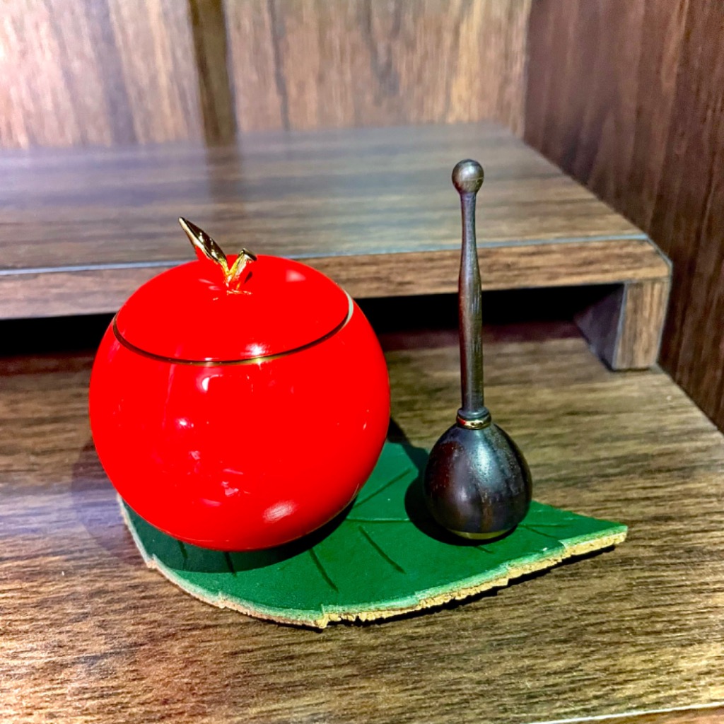 おりん 魔法のおりん アップル リン棒セット (日本製 国産 高岡 おりん 魔法のおりん アップル リン棒セット (日本製 国産 高岡