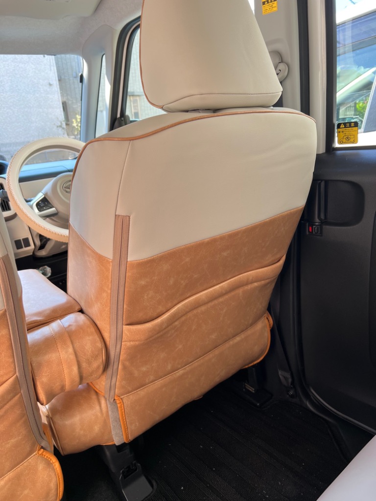Sandii ムーヴ キャンバス シートカバー 全席セット サンディ