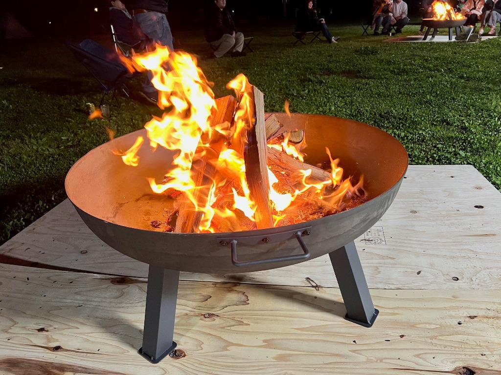 ファイヤーピット・ガーデン 85cm 焚火台 cacomoca Fire Pit