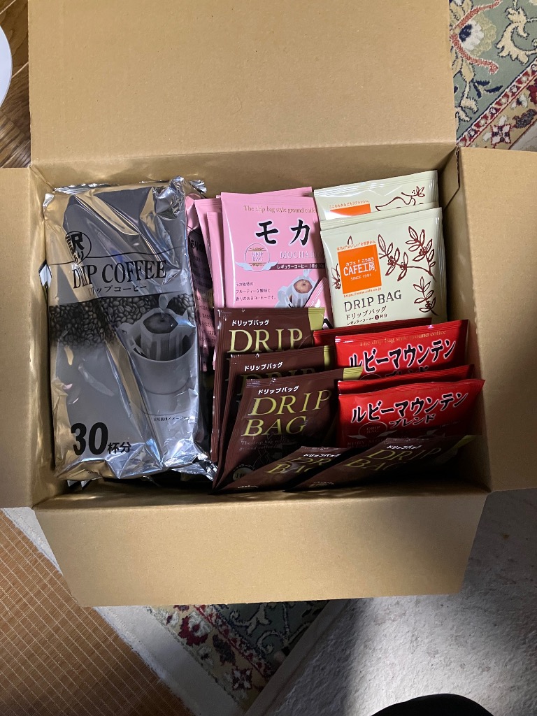 訳ありドリップコーヒー200杯入り : カフェ工房Yahoo!店 - 通販
