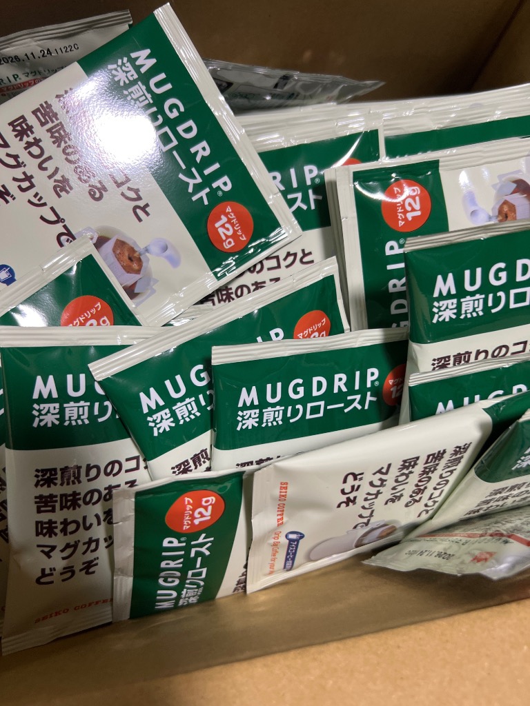 コーヒー ドリップコーヒー マグドリップ 12g×100袋 (珈琲 濃い