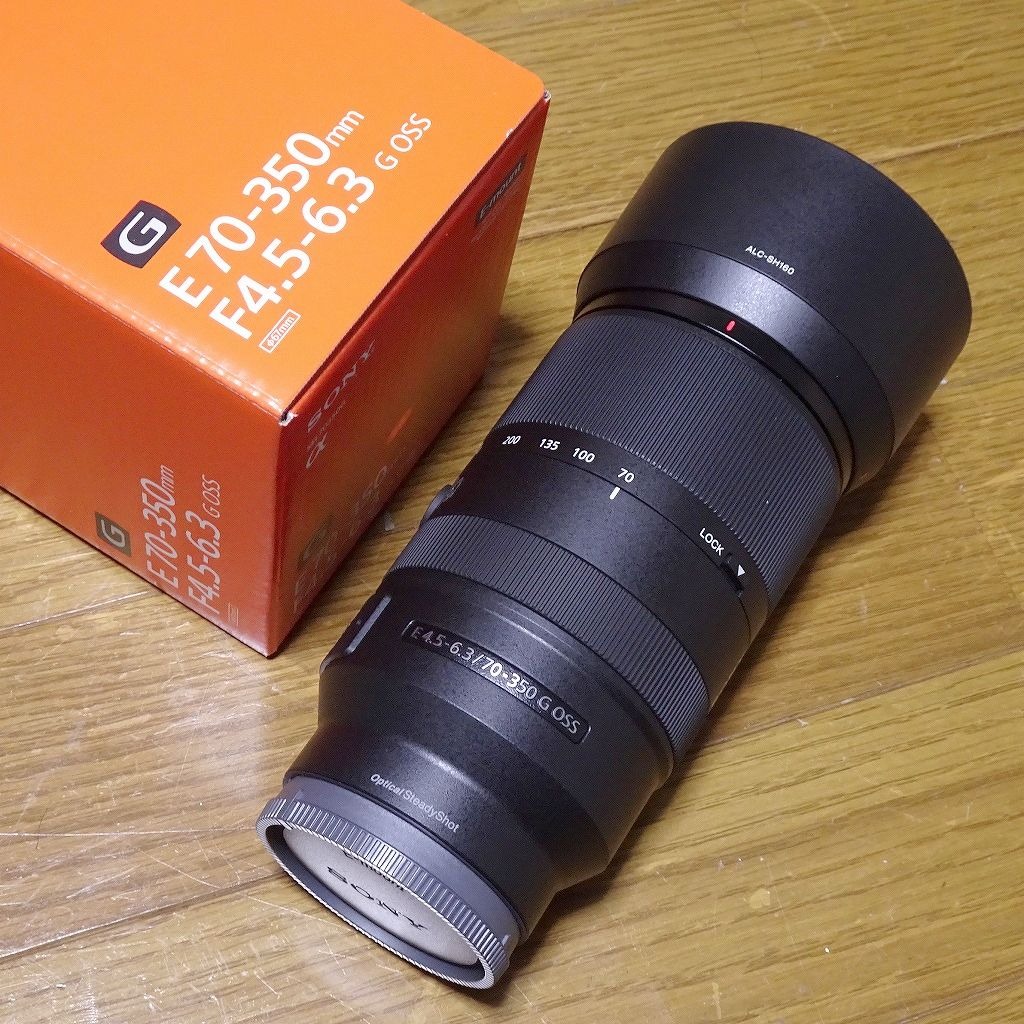 G Lens [新品]SONY ソニー E70-350mm F4.5-6.3 OSS SEL70350G