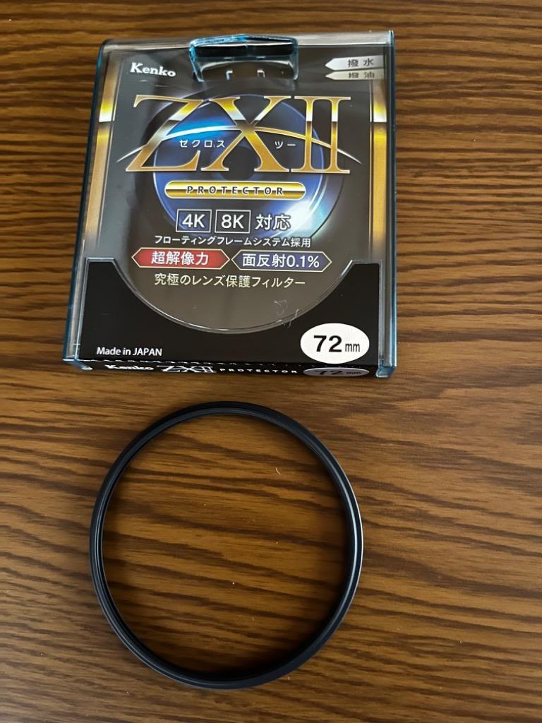 メール便】Kenko ケンコー 72mm ZX II プロテクター レンズ保護 