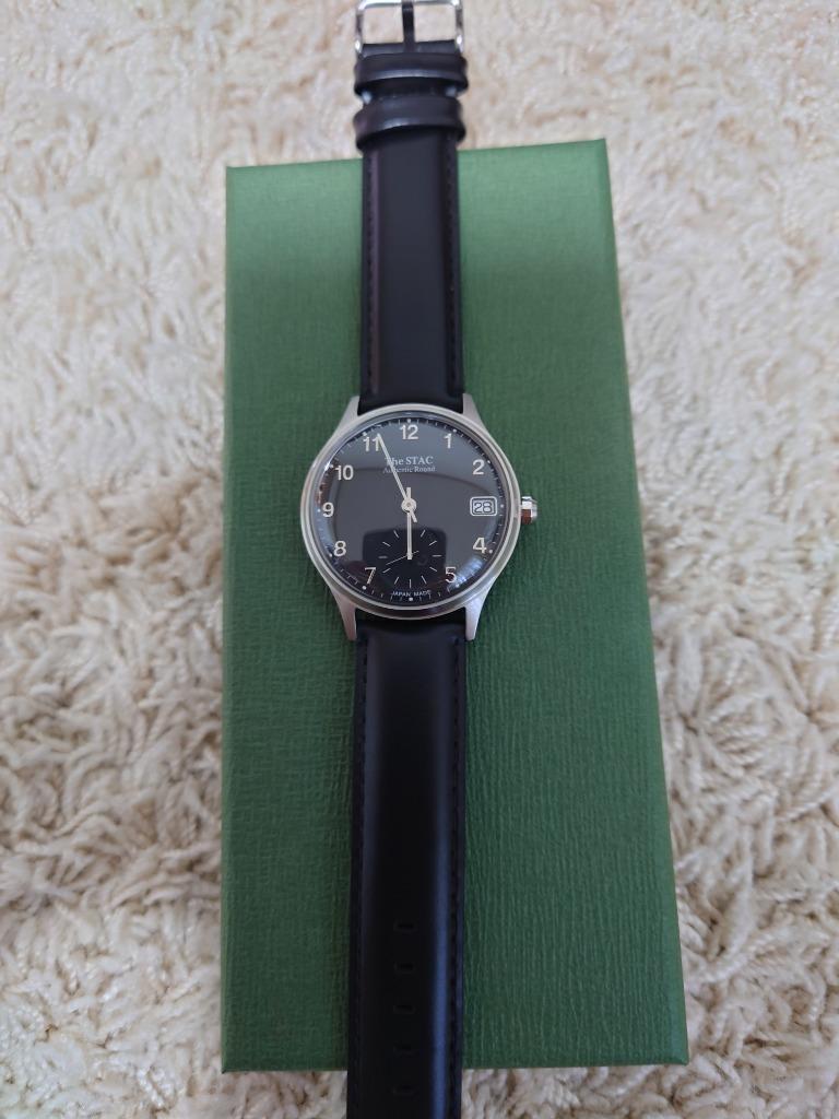 ザ・スタック The STAC 日本製 国産 腕時計 ウォッチ 革ベルト レザー クラシック メンズ レディース ギフト 36mm :st